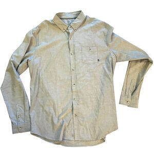 Free Fly Performance Button-Down Shirt Men's XXL Bamboo Cotton Blue Soft Flannel